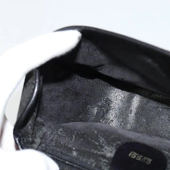 GUCCI GG Canvas Hand Bag 2way Black Gold 000 2058 0321 Auth 133588 - Picture 15 of 16